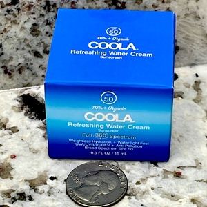 🍄6/$26 coola spf50 refreshing water cream sunscreen purse size NWT
